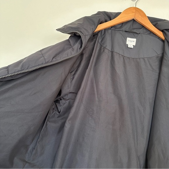 J. Crew Short Funnel Neck Puffer Jacket Size Large - Picture 6 of 15